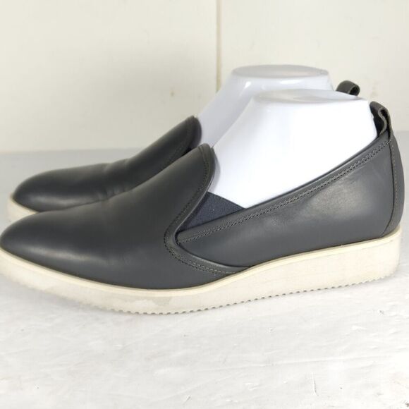 Everlane Women's The Street US 9 Dark Gray Leather Slip On Loafer Shoes Italy - Picture 3 of 15